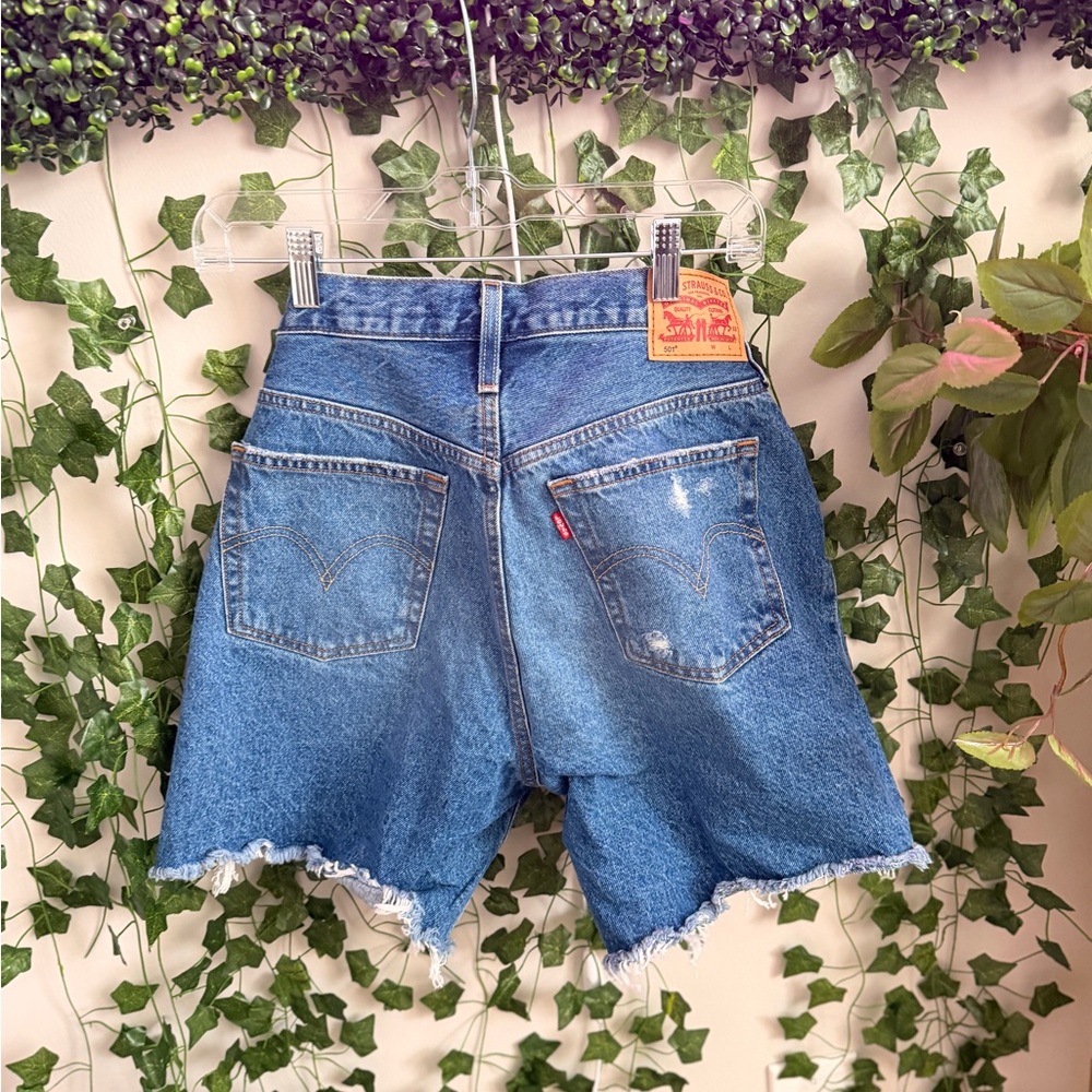 Levi's Classic Blue Jean Shorts